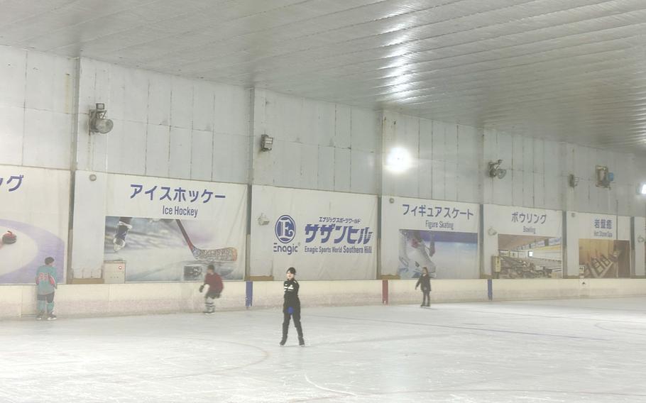 People skating at a rink, Enagic Sports World Southern Hill
